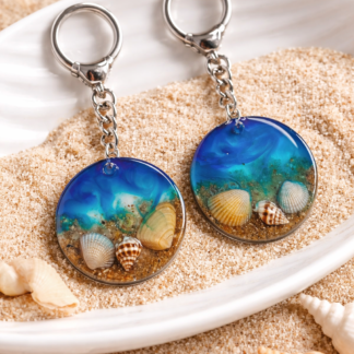 Ocean Whisper Keychain